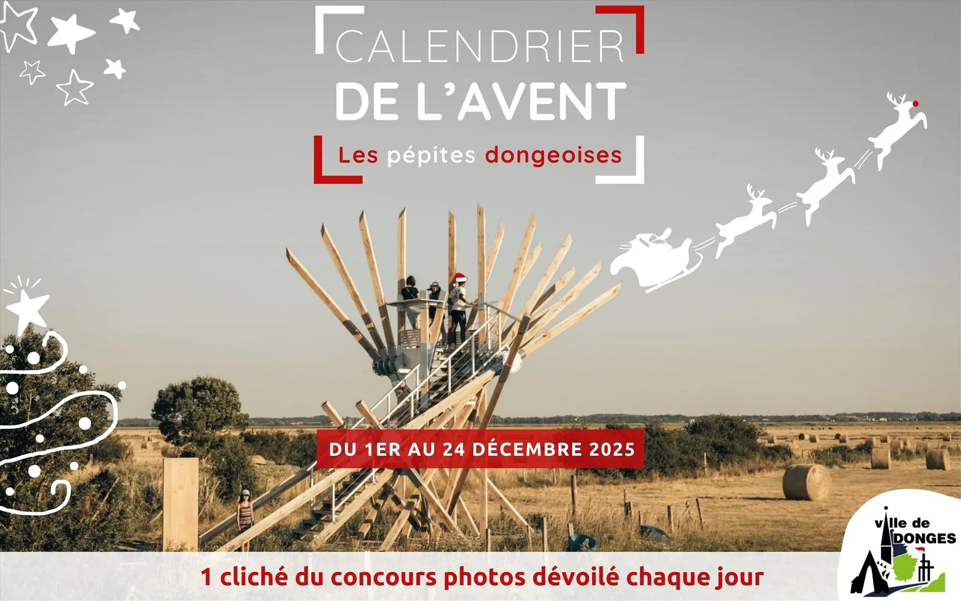 Calendrier de l'Avent « Les pépites dongeoises »