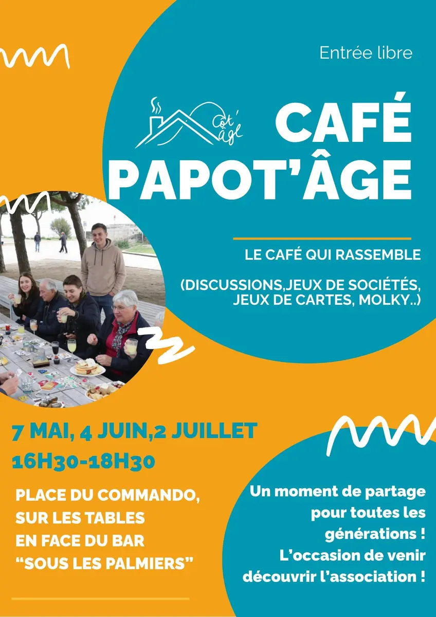 Affiche Café papotage