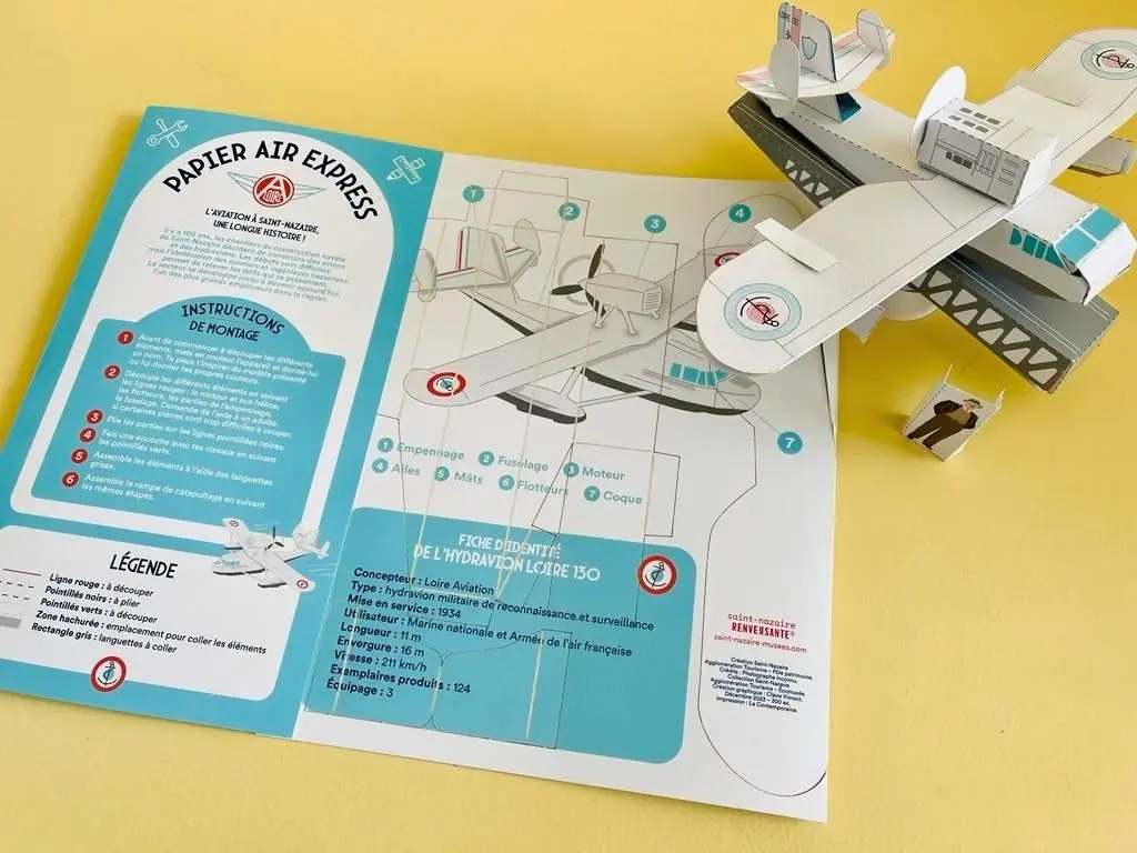 Atelier famille « Papier air-express »