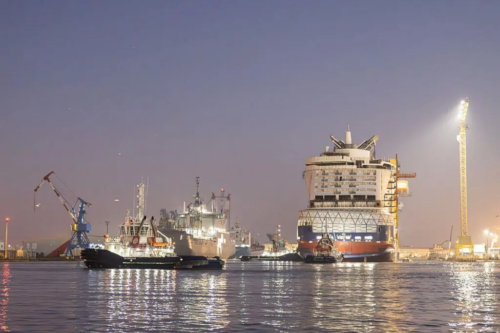 Visite nocturne Nantes Saint-Nazaire Port