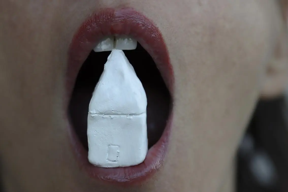Nefeli Papadimouli, The World in My Mouth (House), 2023.