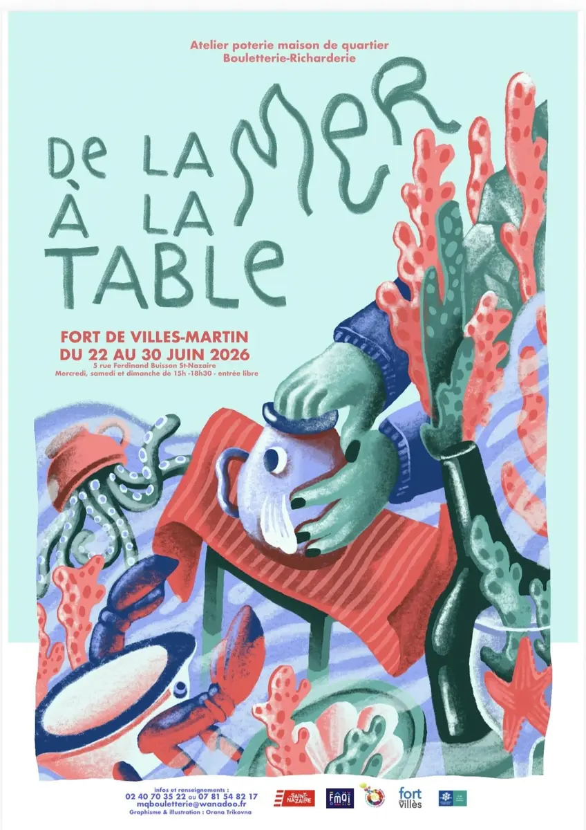 Exposition poterie «De la mer à la table»