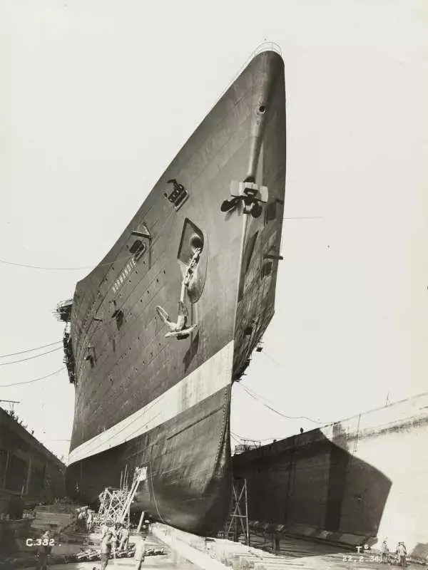 Le paquebot Normandie (1935)