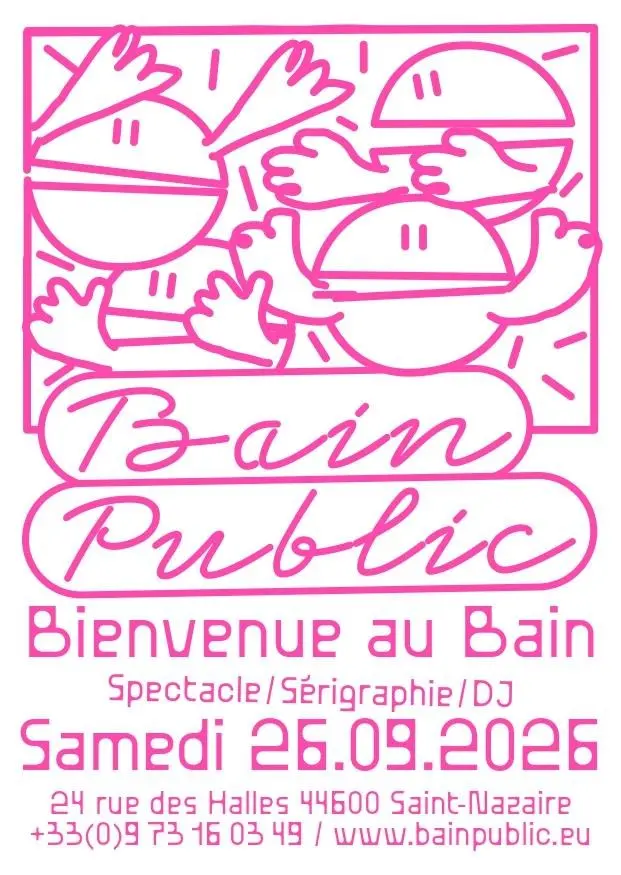 Flyer bienvenue au bain