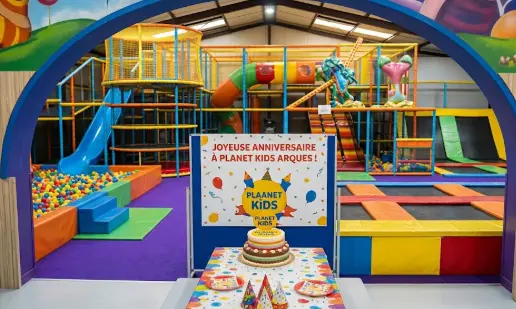 Fêter son anniversaire à Planet Kids