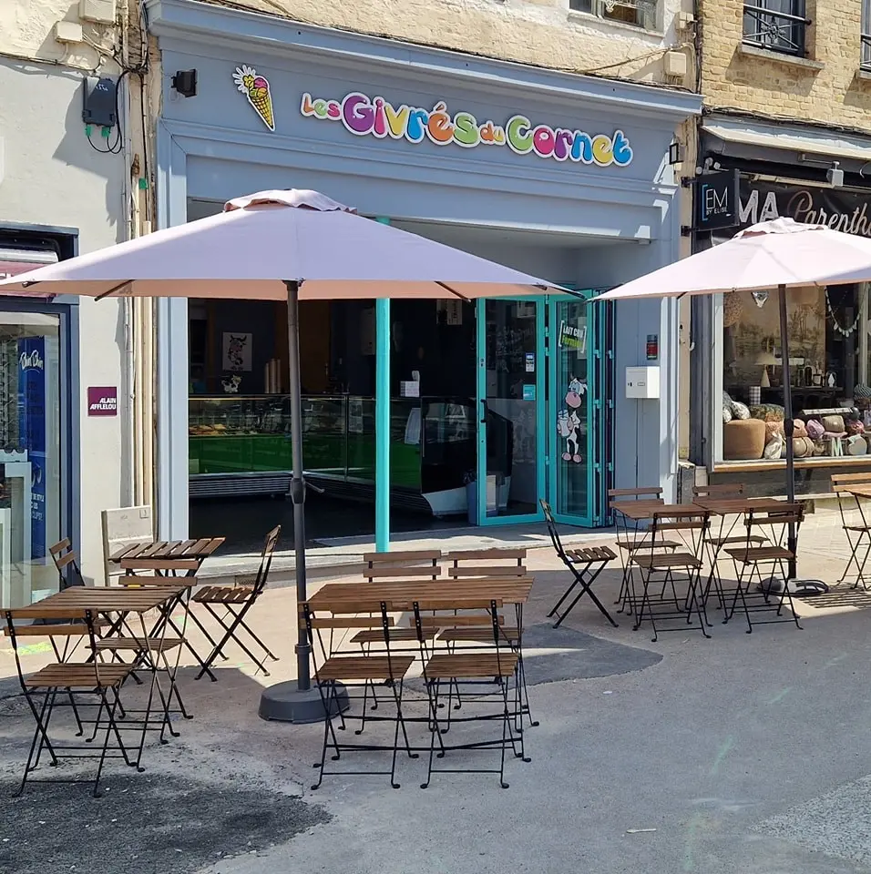 La terrasse des Givrés du Cornet à Saint-Omer