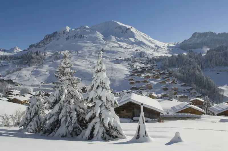 Le Grand-Bornand Chinaillon l'hiver