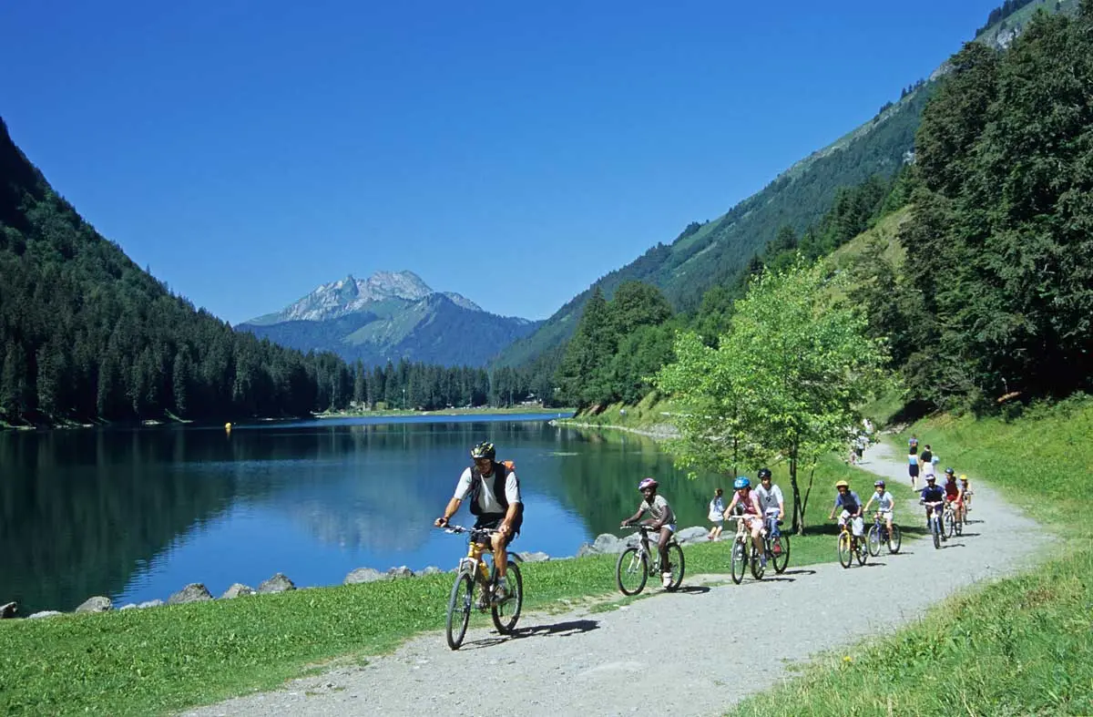 Balade en VTT au Lac de Montriond
