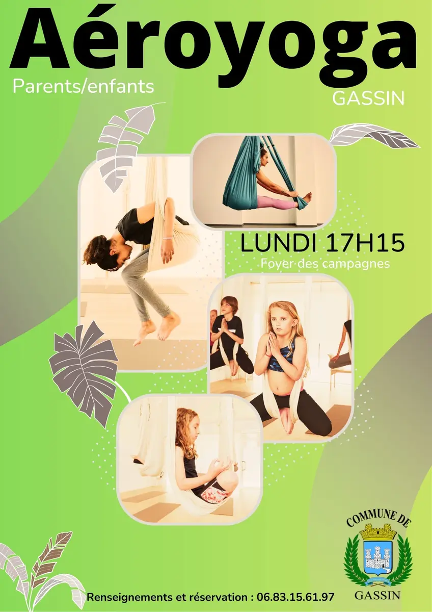 Yoga aérien pour enfants