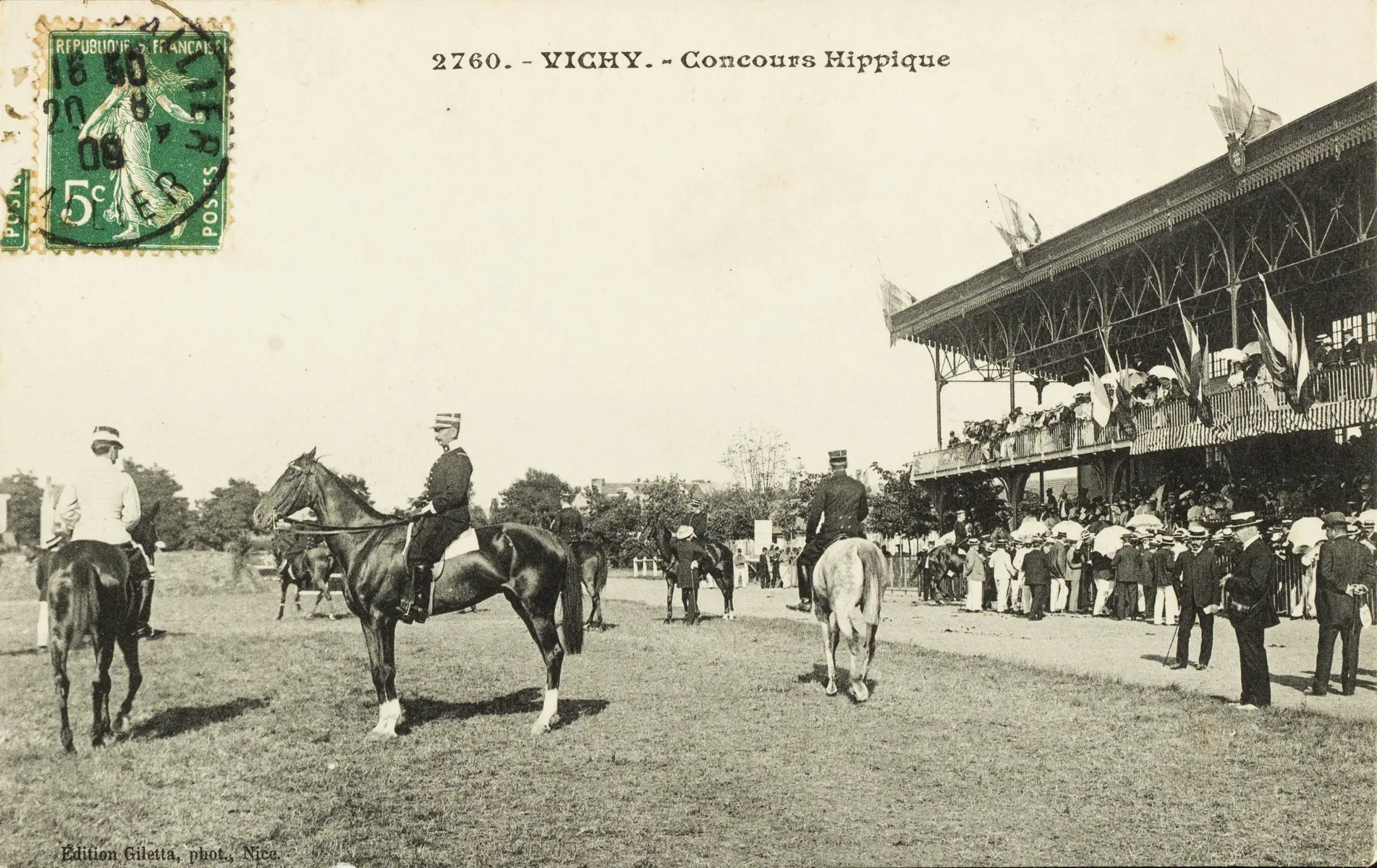 Carte postale, 1908