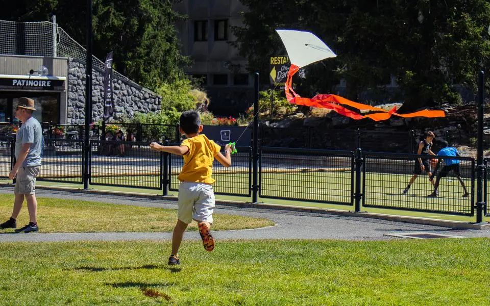 Fin de l'atelier cerfs volants