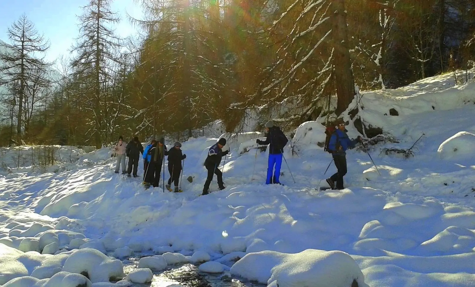 Sorties en raquettes avec Himal, accompagnateur en montagne, vallée du Champsaur