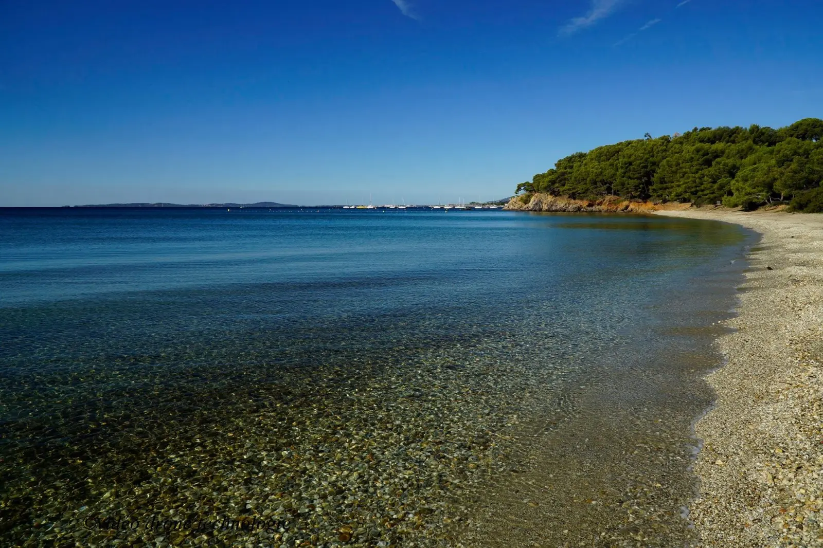 Plage de sable fin