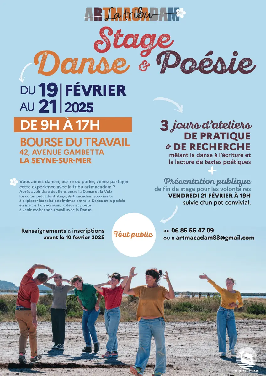 Stage danse et poésie - Artmacadam