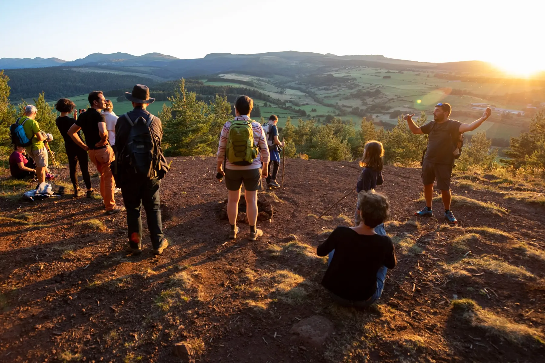 randonnée en chaîne des Puys