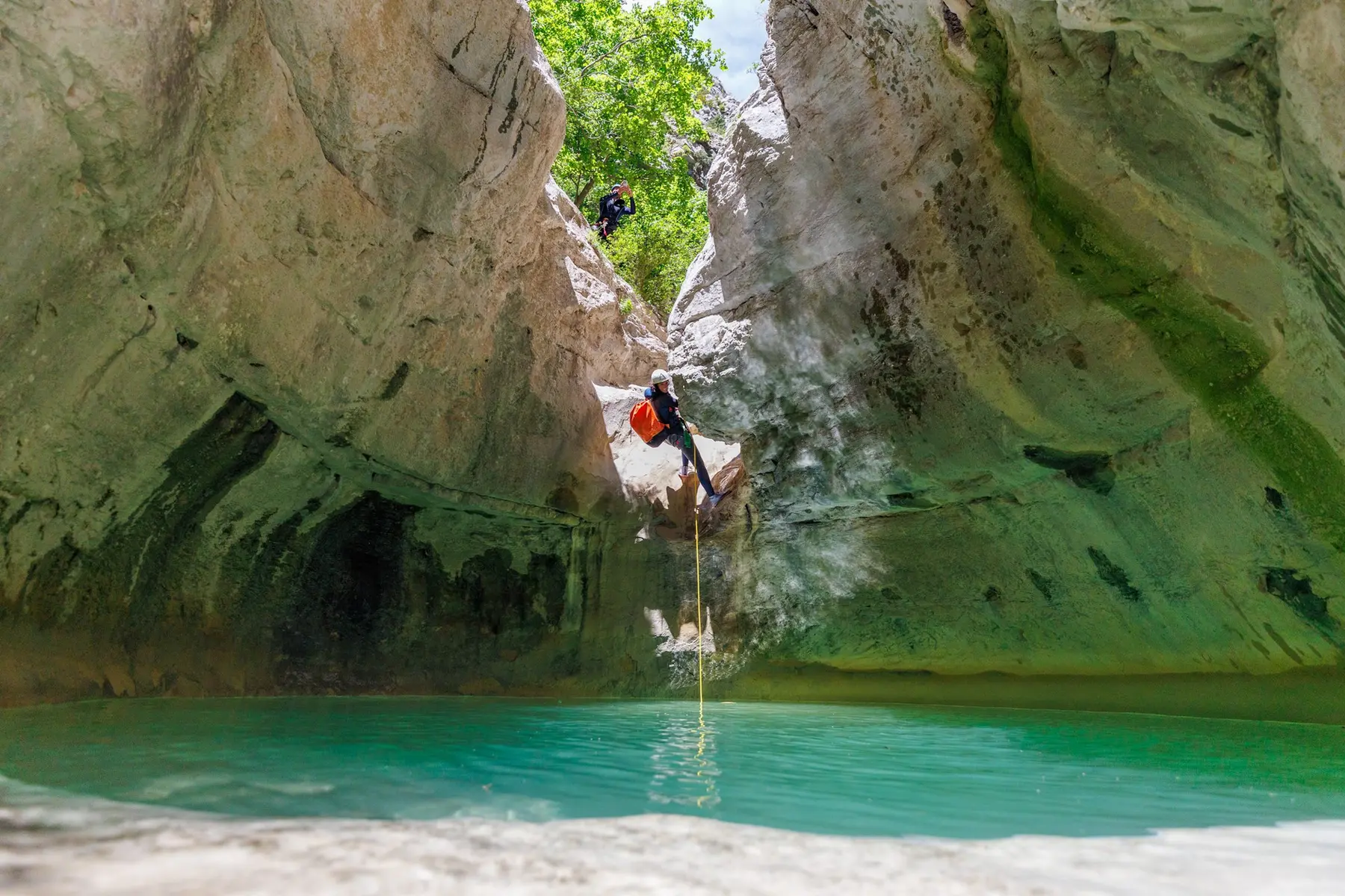 In the heart of the canyon