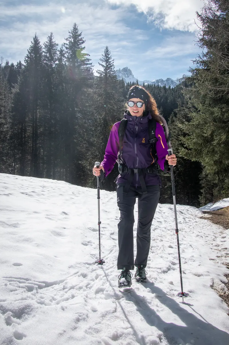 Initiation à la marche nordique avec Cécile Demargne_Les Contamines-Montjoie