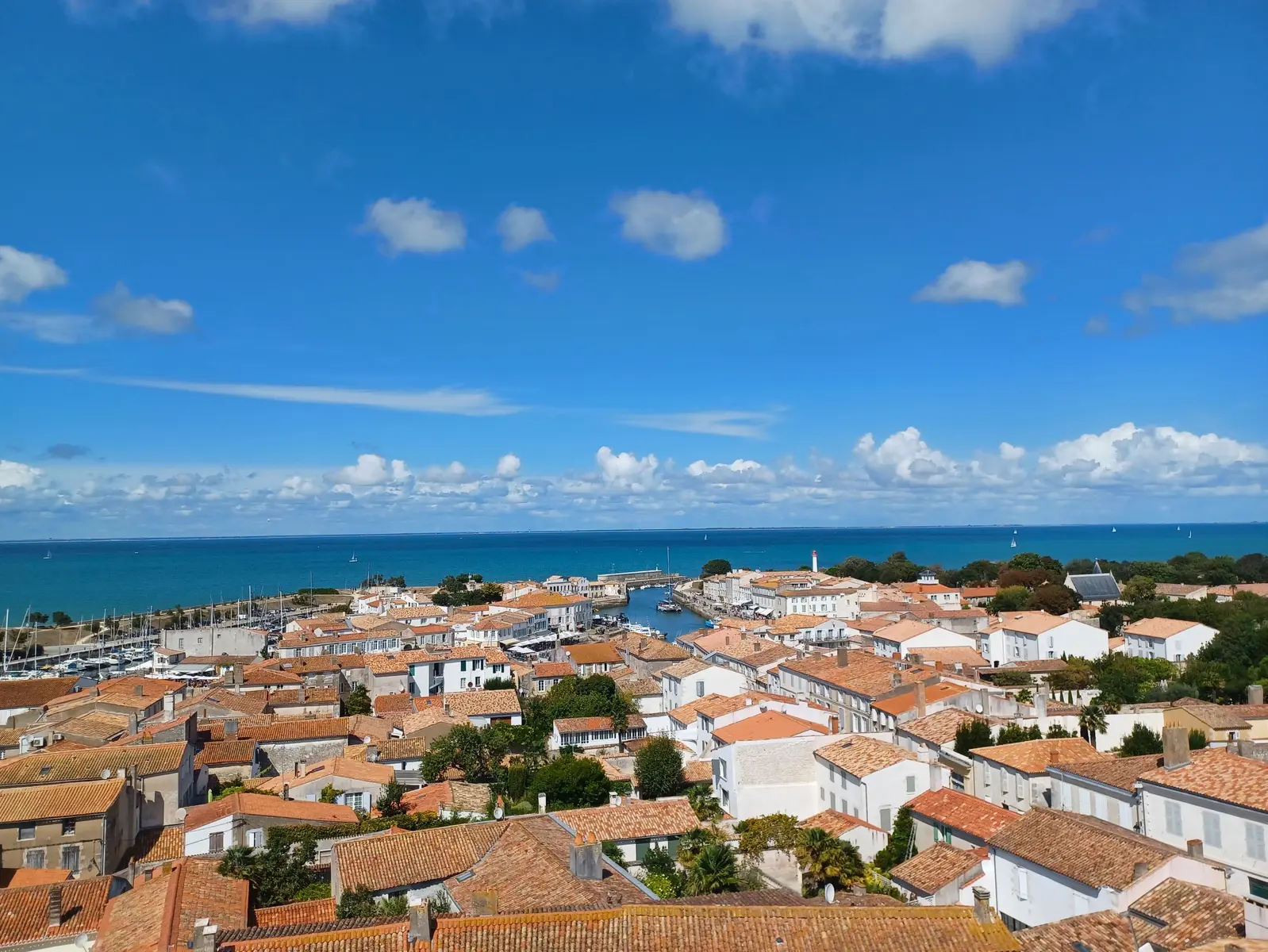 Vue du clocher observatoire de Saint-Martin