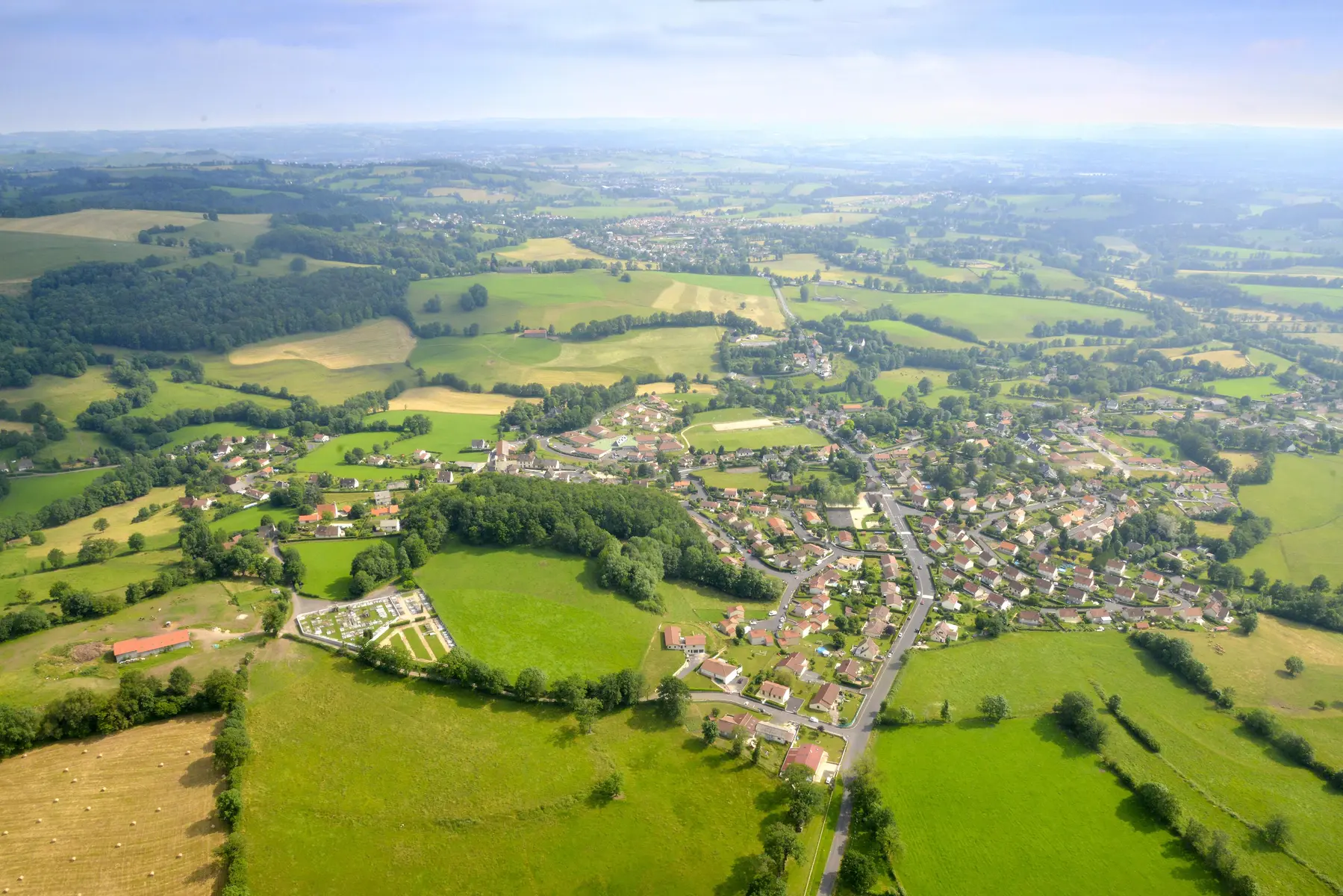 Vue aérienne