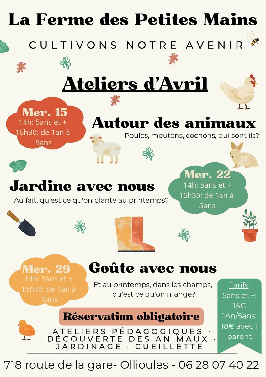 Ateliers d'Avril - La Ferme des Petites Mains_Ollioules