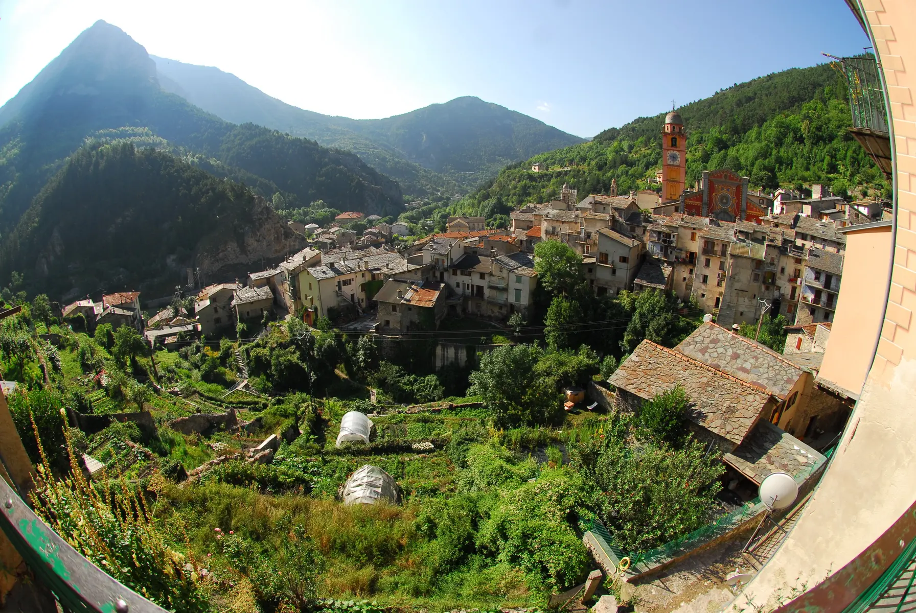 Panorama en fish eye