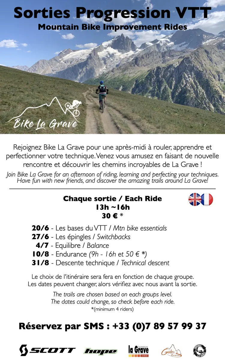 Affiche sortie progression VTT