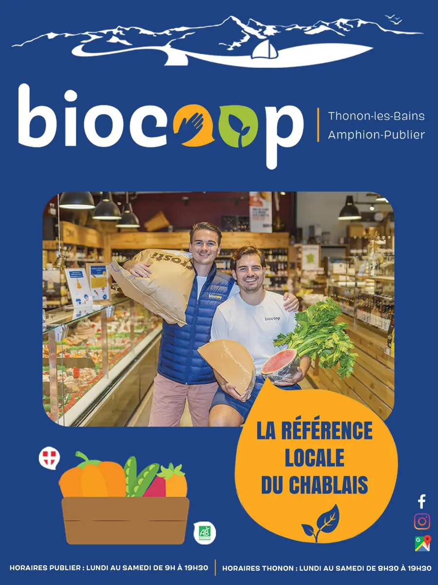 Votre magasin Biocoop à Publier