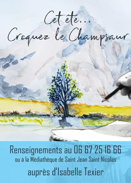 Stage de croquis, Isabelle Texier