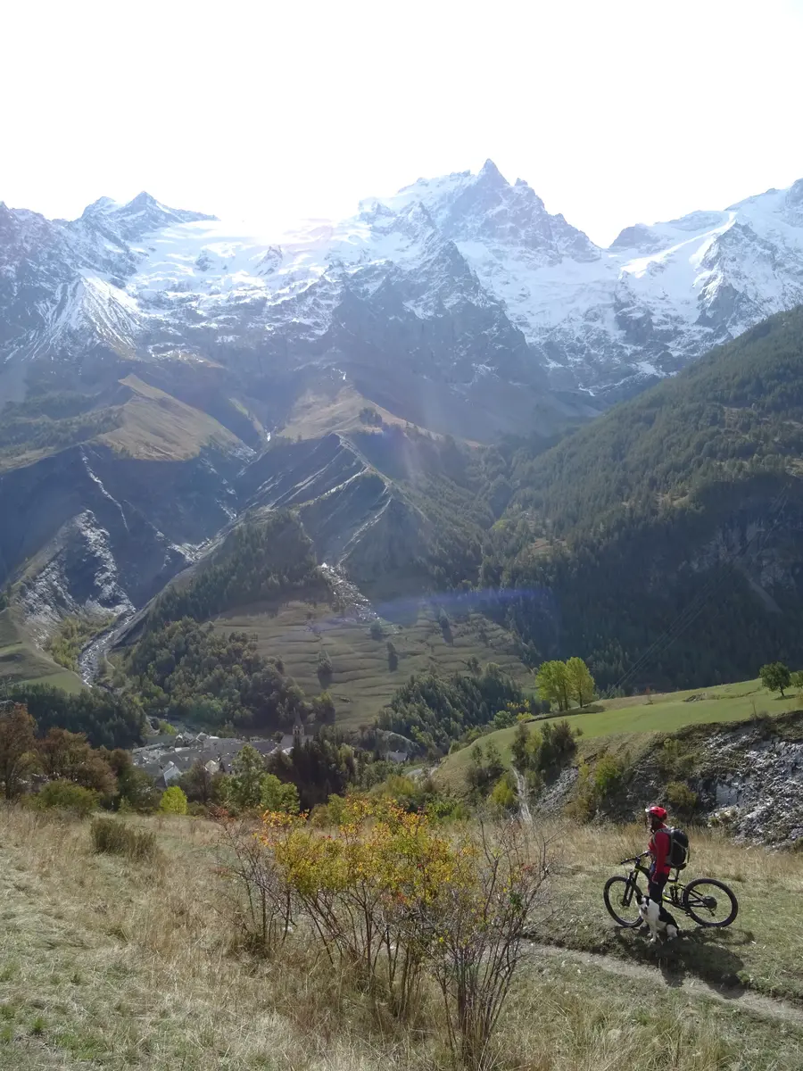 Descente technique sur La Grave