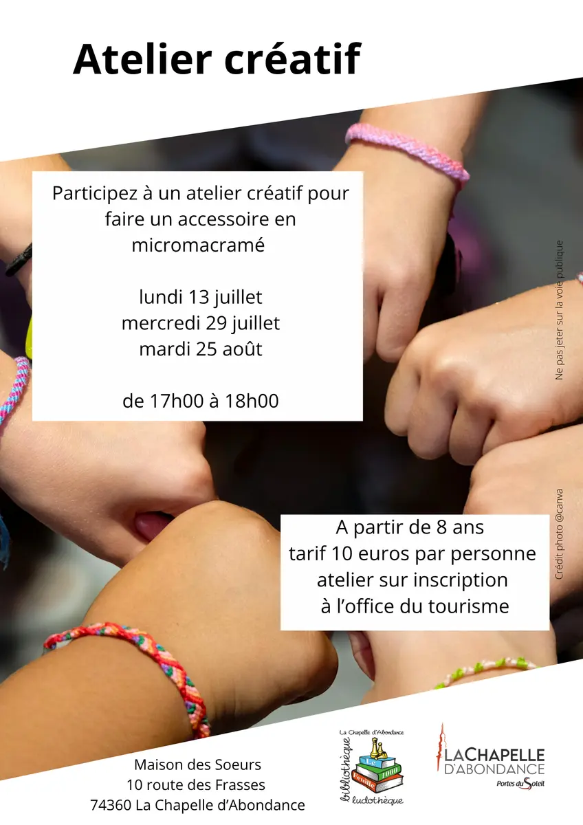 Atelier créatif_La Chapelle-d'Abondance
