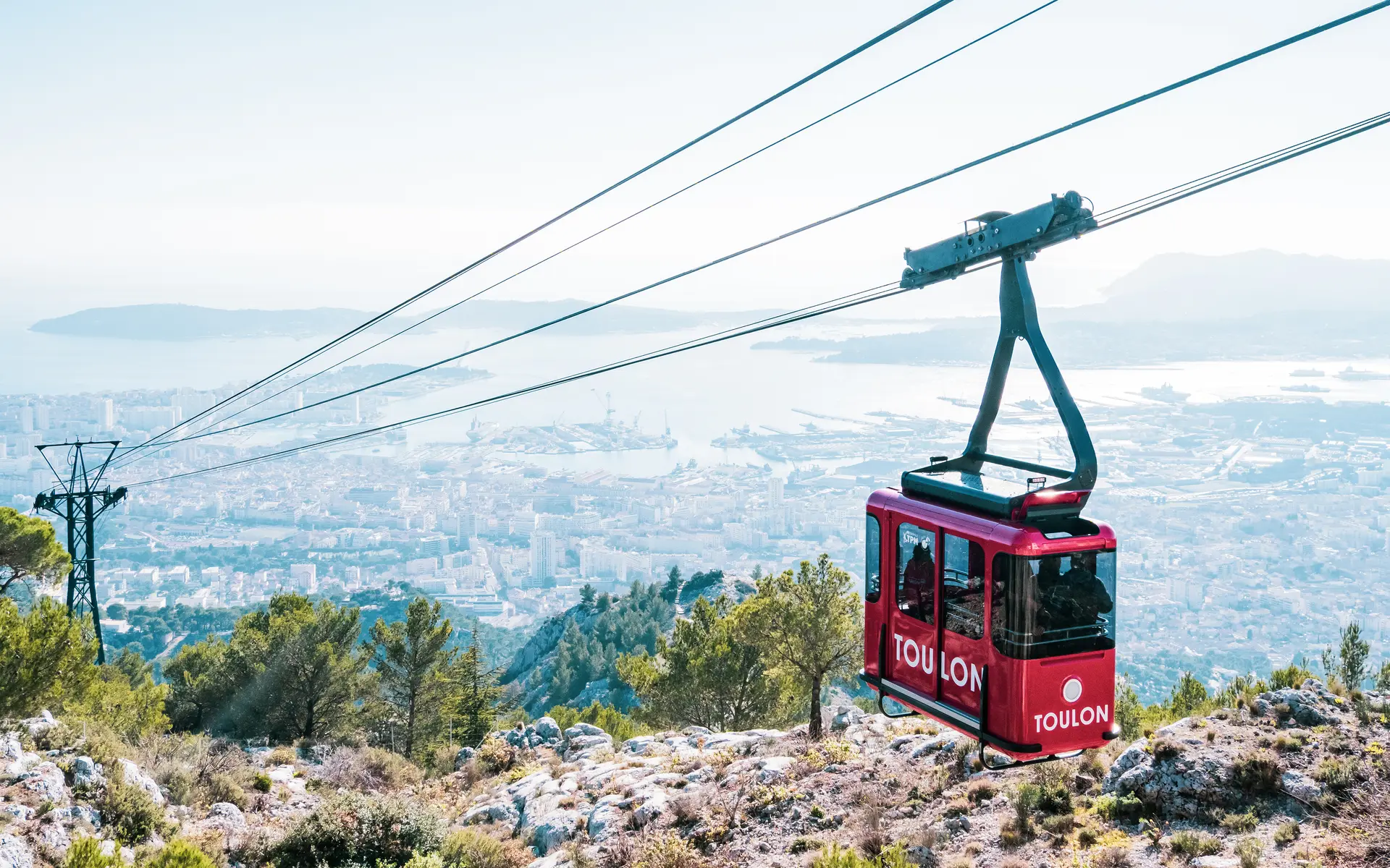 Téléphérique du Mont Faron et visite du mémorial