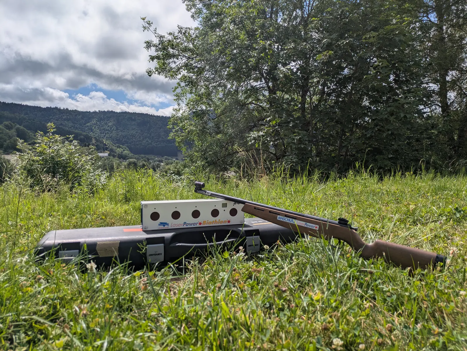 Carabine laser biathlon