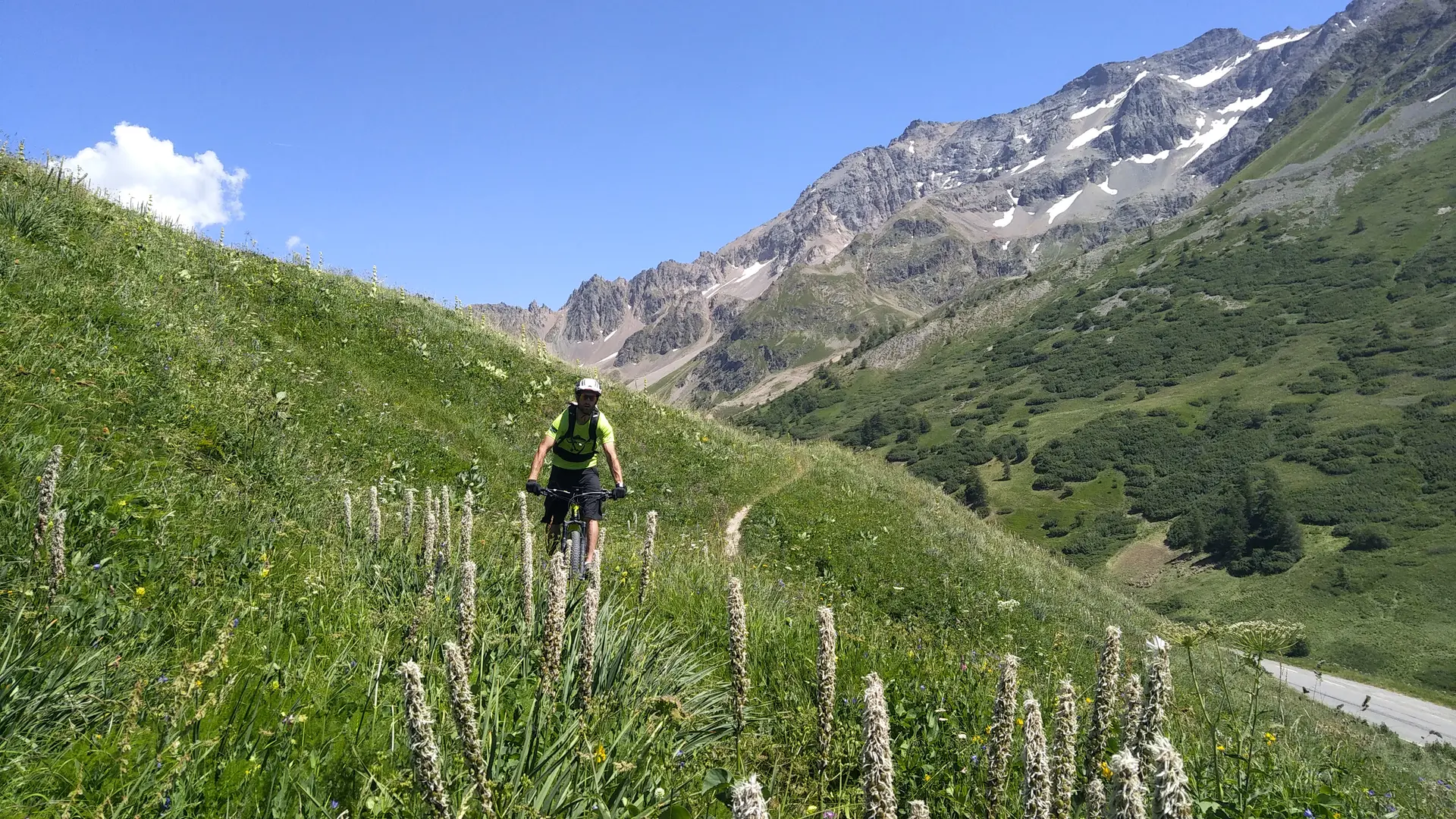 Descente du Col du Lautaret