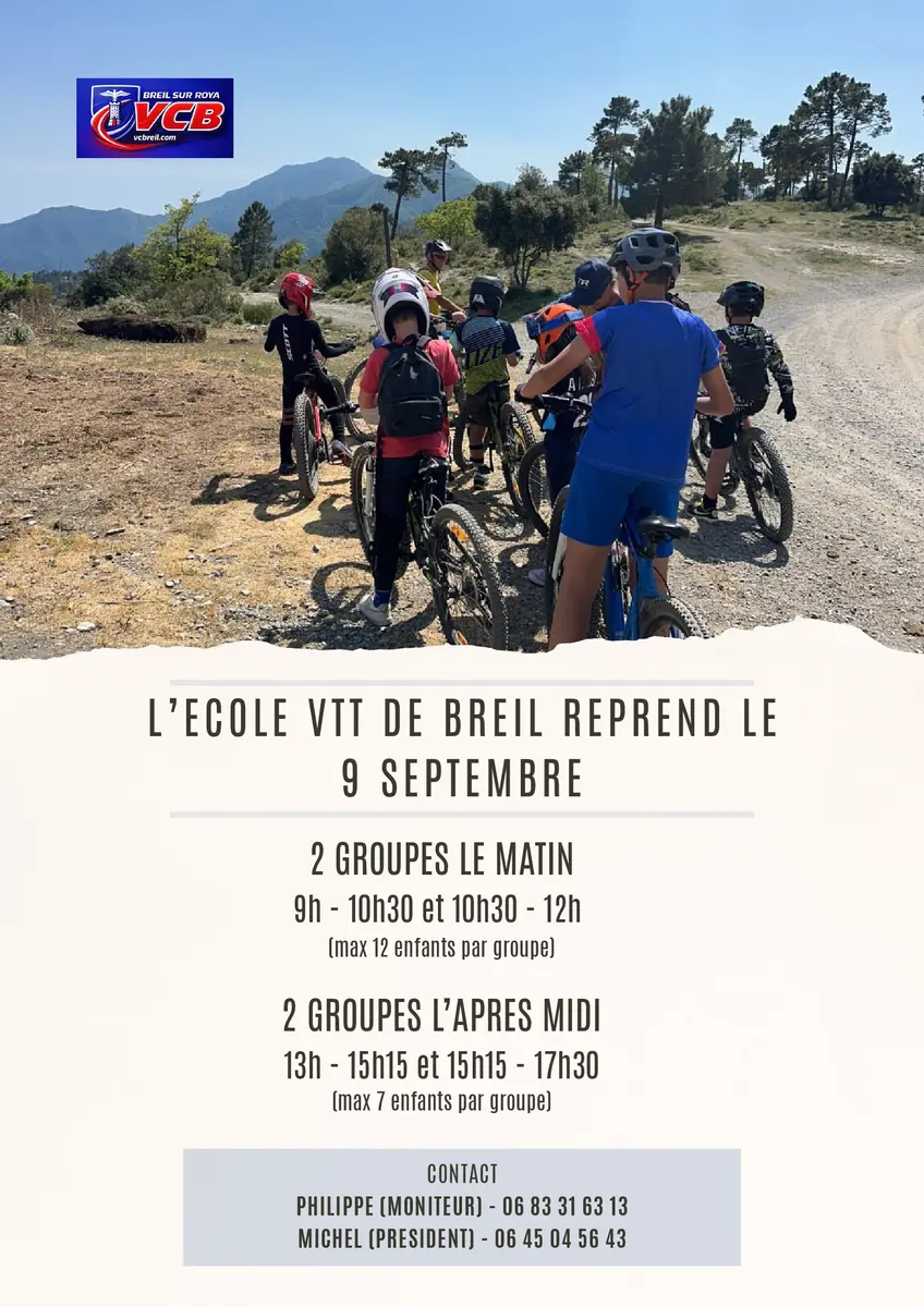 Ecole de VTT Breil-sur-Roya