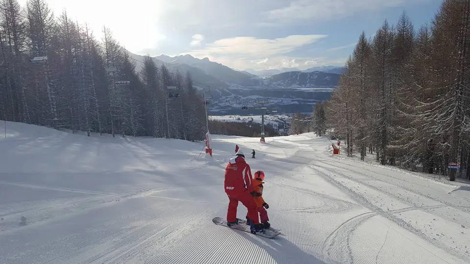 Initiation au snowboard avec l'ESF de Chaillol