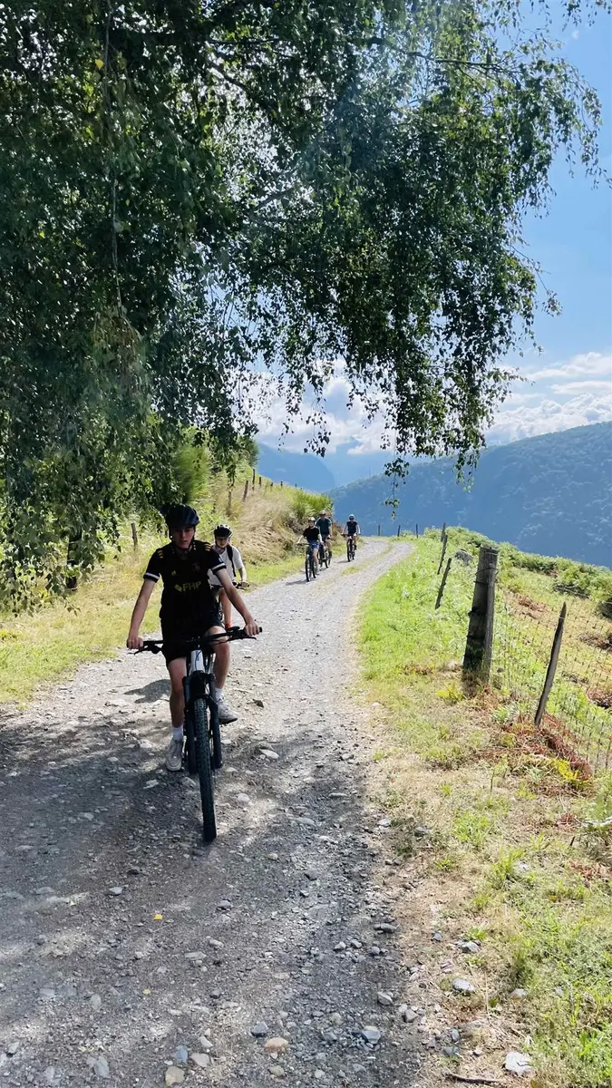 balade guidée en vtt électrique