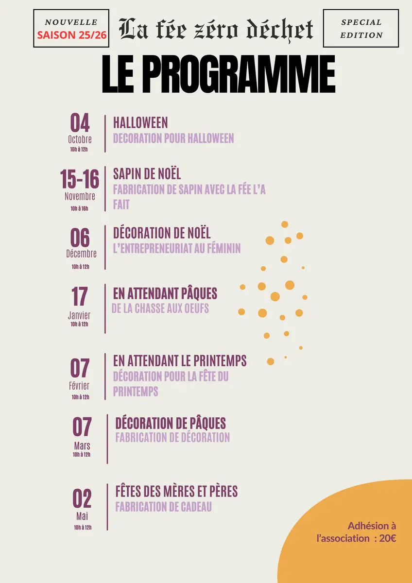 Atelier fête des mères/pères
