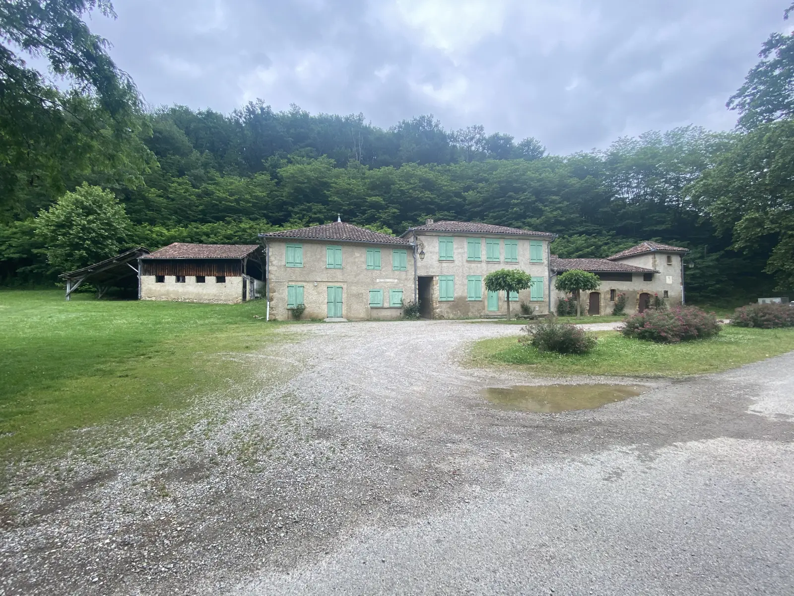 Parking Ferme de Castagnès Le Mas-d'Azil