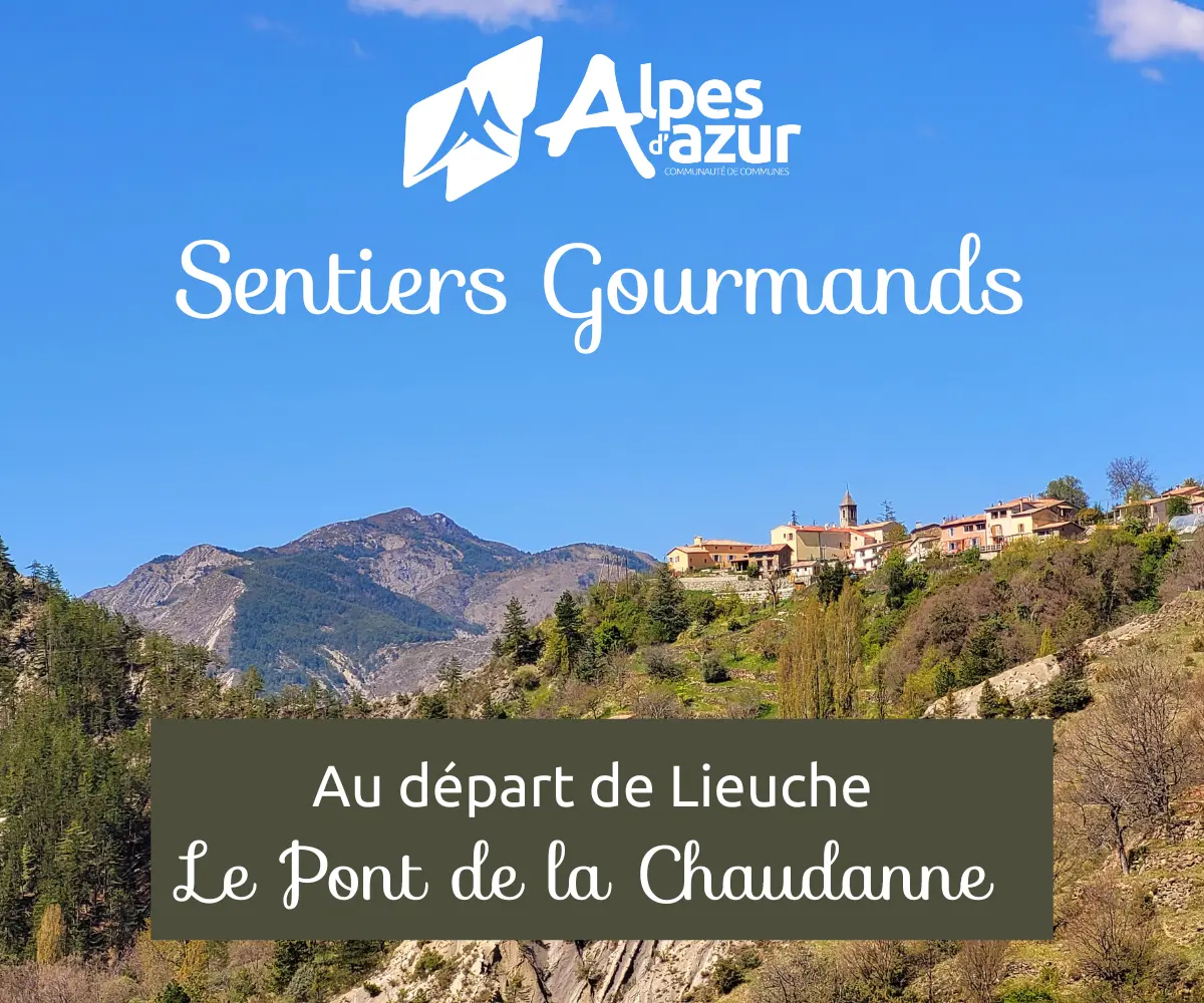 Itinéraire Sentiers Gourmands - Lieuche- Pont de la Chaudanne
