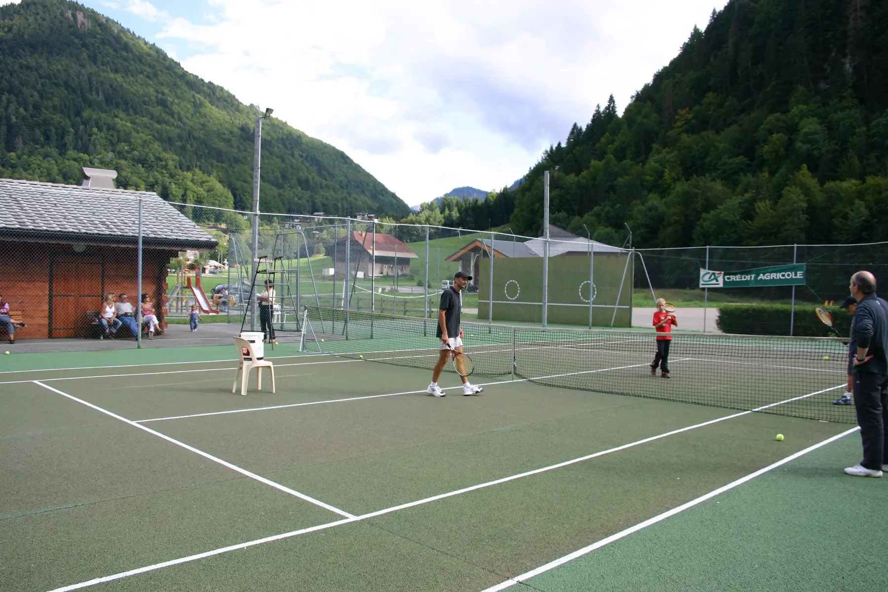 Tennis à Abondance