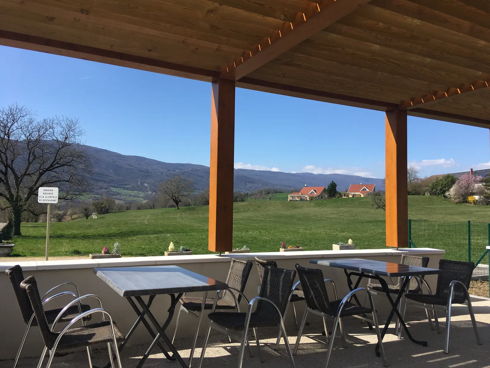 Terrasse et pergola