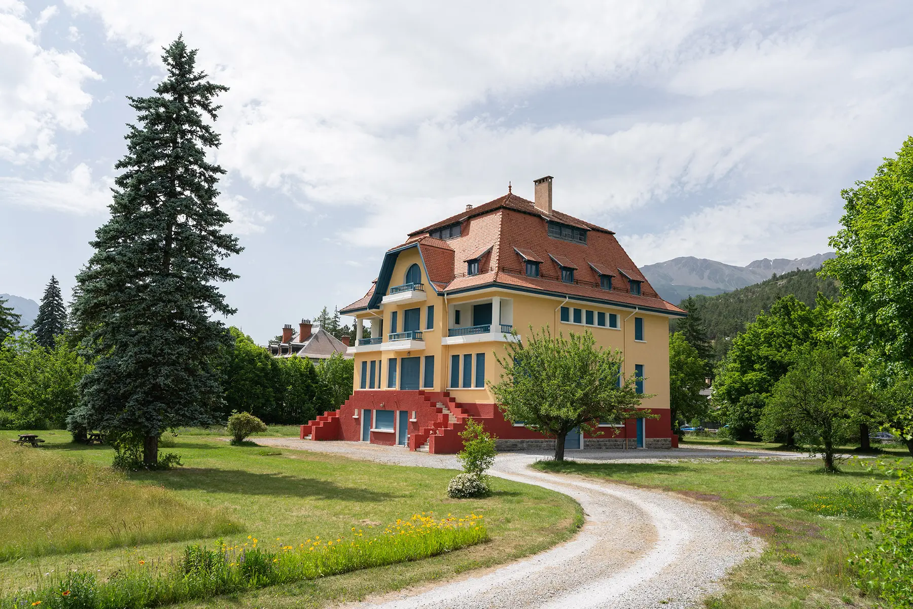 Villa Bleue, villa mexicaine de Barcelonnette