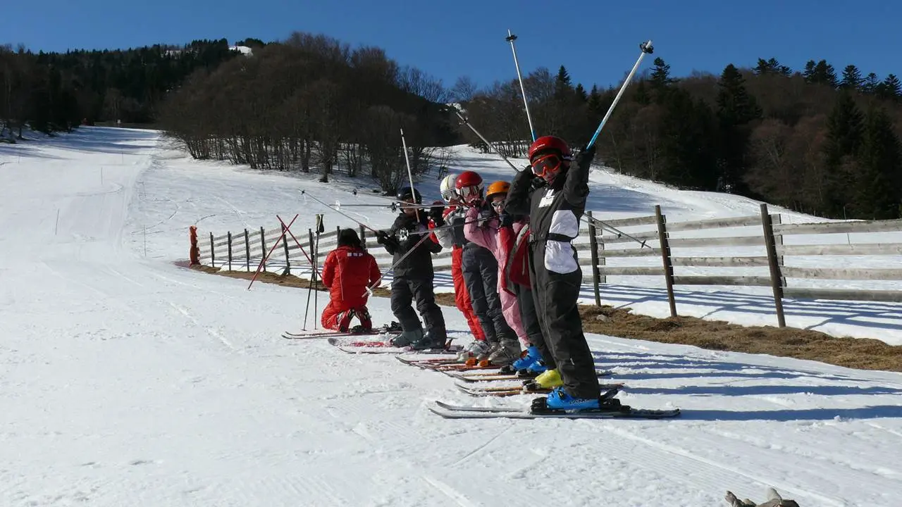 Cours de ski à la station de Mijanès Donezan