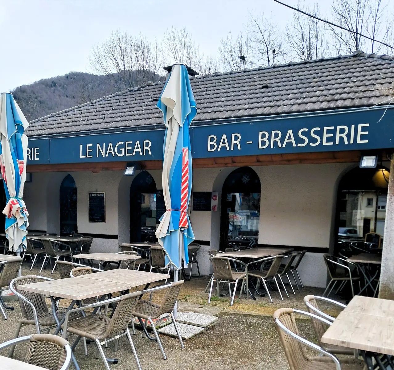 Front of the restaurant