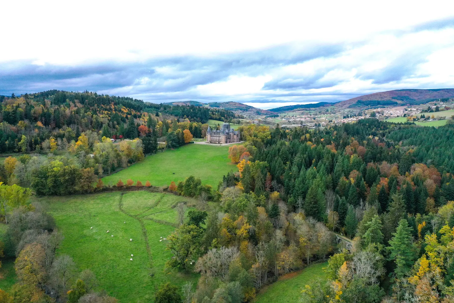 Vue Château Contenson
