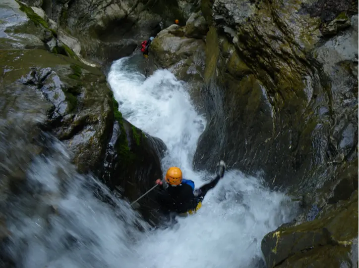 Canyoning with BAM Morzine