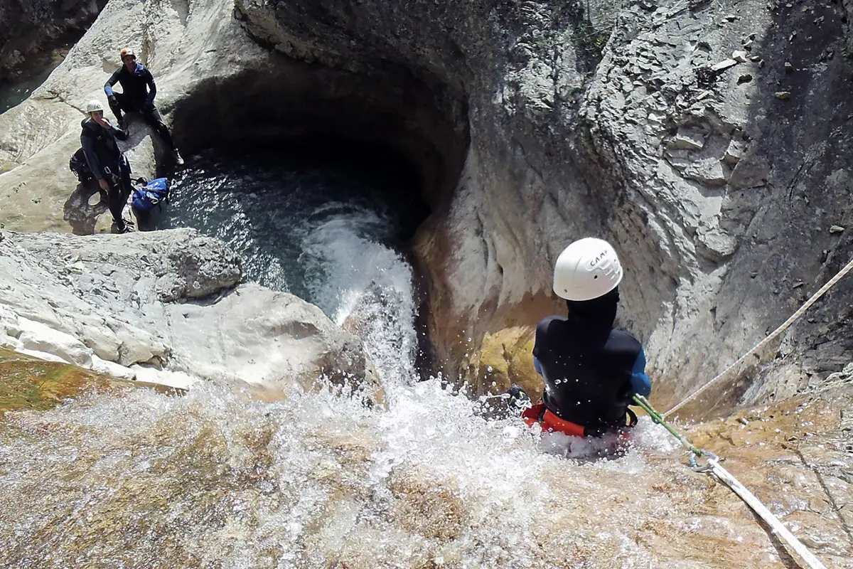 Canyoning avec Eau Vive Passion
