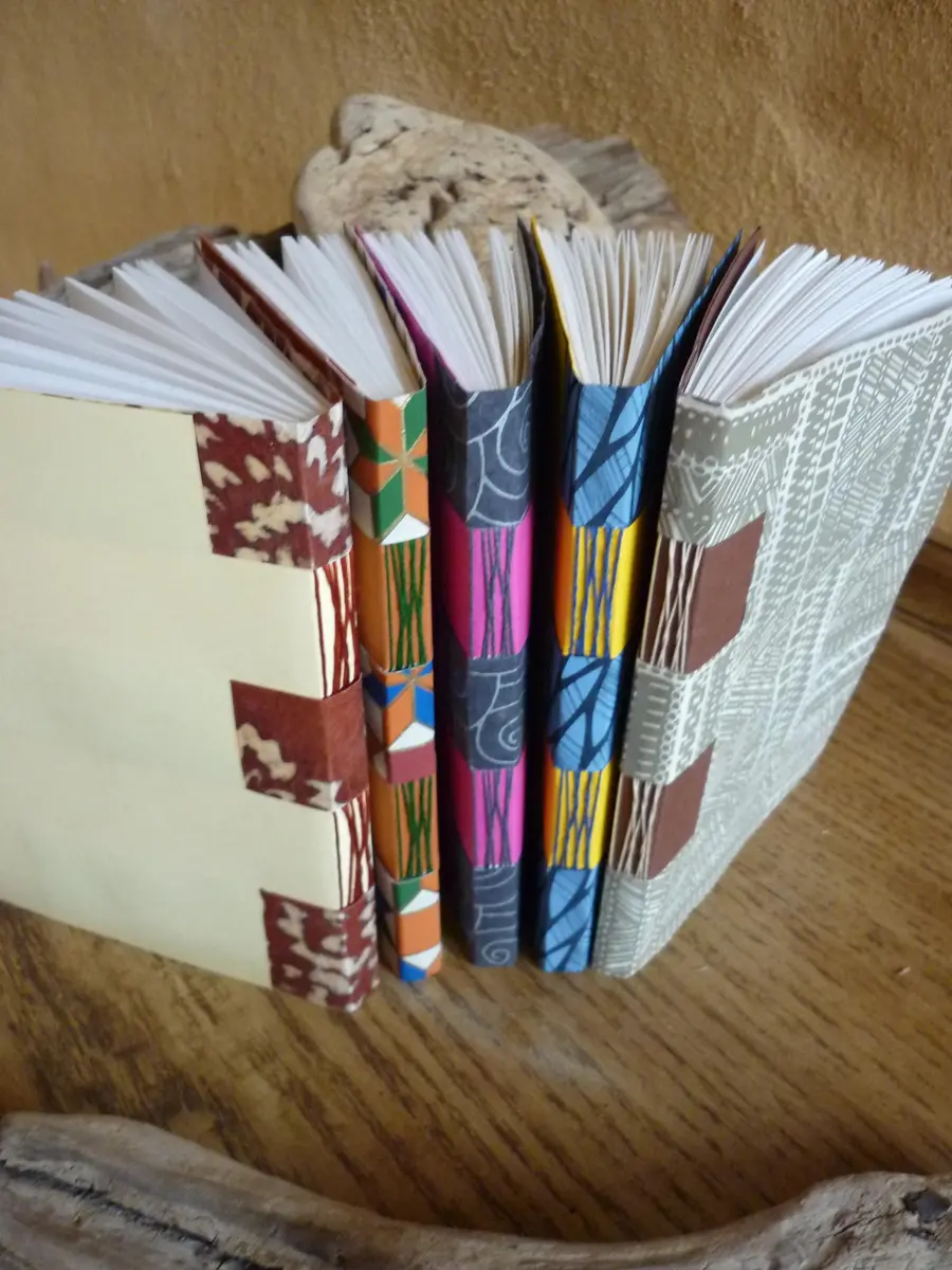 Atelier Carnet : Structure croisée, un carnet qui s'ouvre à plat