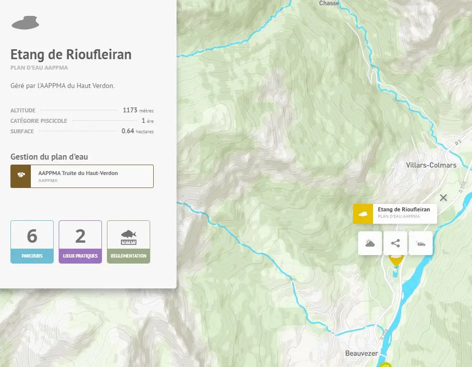 Etang de Rioufleiran