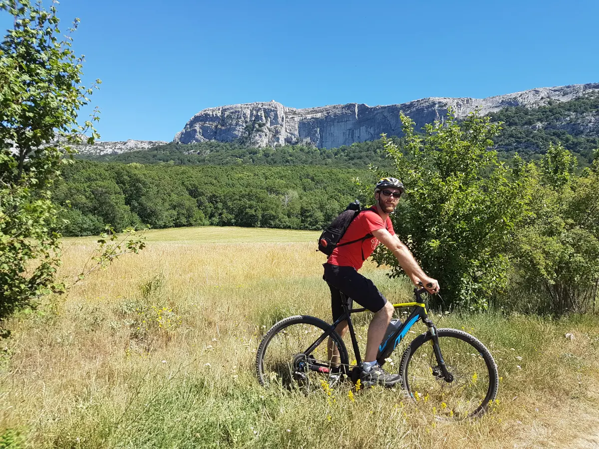 A vélo dans la Sainte-Baume